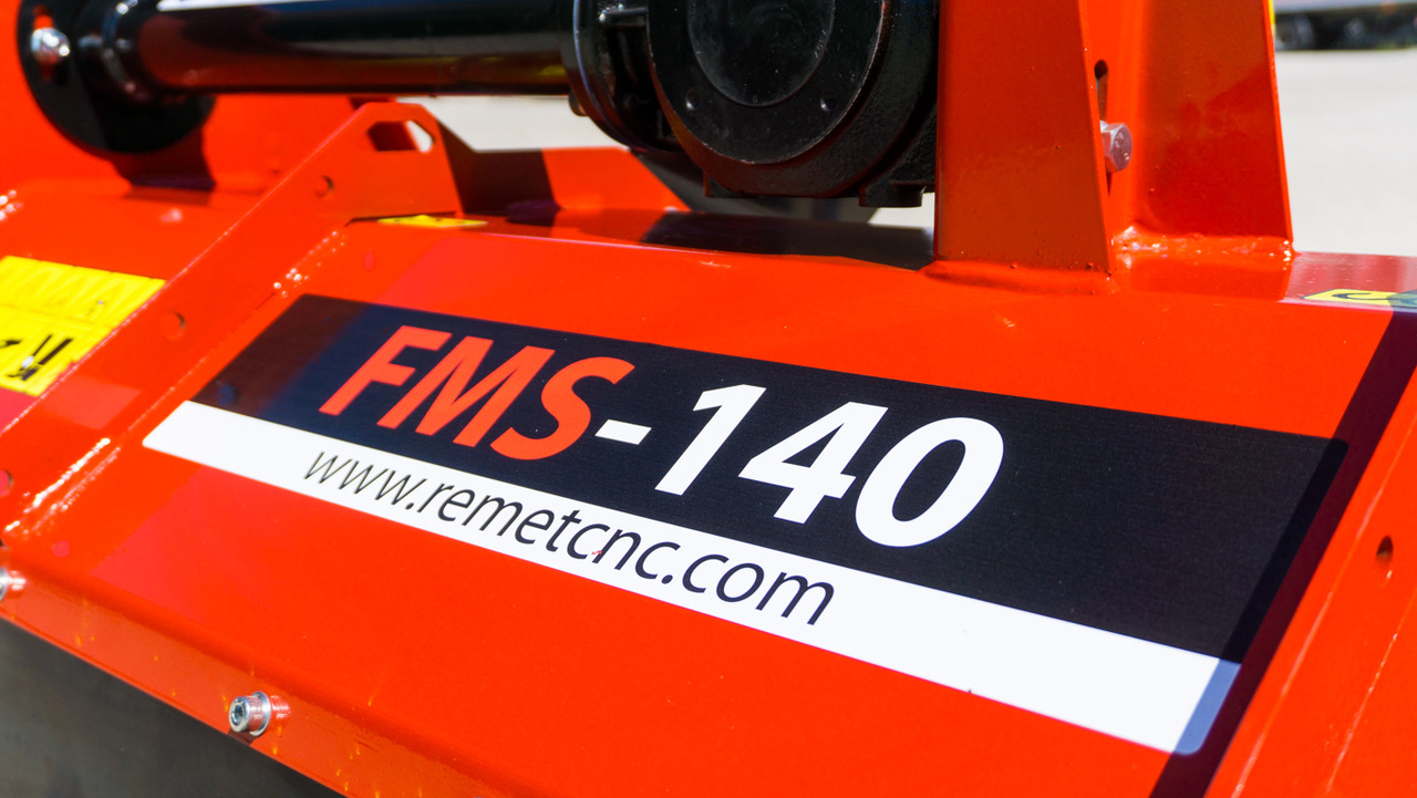 REMET CNC FMS 140 - Косарка-подрібнювач: фото 3 REMET CNC FMS 140 - Косарка-подрібнювач: фото 3
