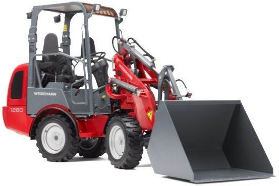 Weidemann 1280 CLASSIC - Компактний фронтальний навантажувач: фото 1 Weidemann 1280 CLASSIC - Компактний фронтальний навантажувач: фото 1