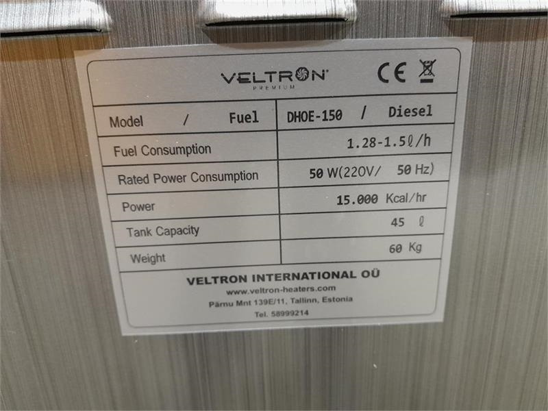 - - - VeLTRON HEATER - Теплова гармата: фото 2 - - - VeLTRON HEATER - Теплова гармата: фото 2