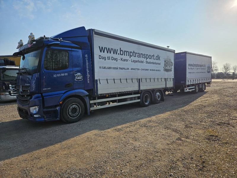Mercedes-Benz Actros 2540 L // Lift // Kærre // ACC - Тентована вантажівка: фото 1 Mercedes-Benz Actros 2540 L // Lift // Kærre // ACC - Тентована вантажівка: фото 1