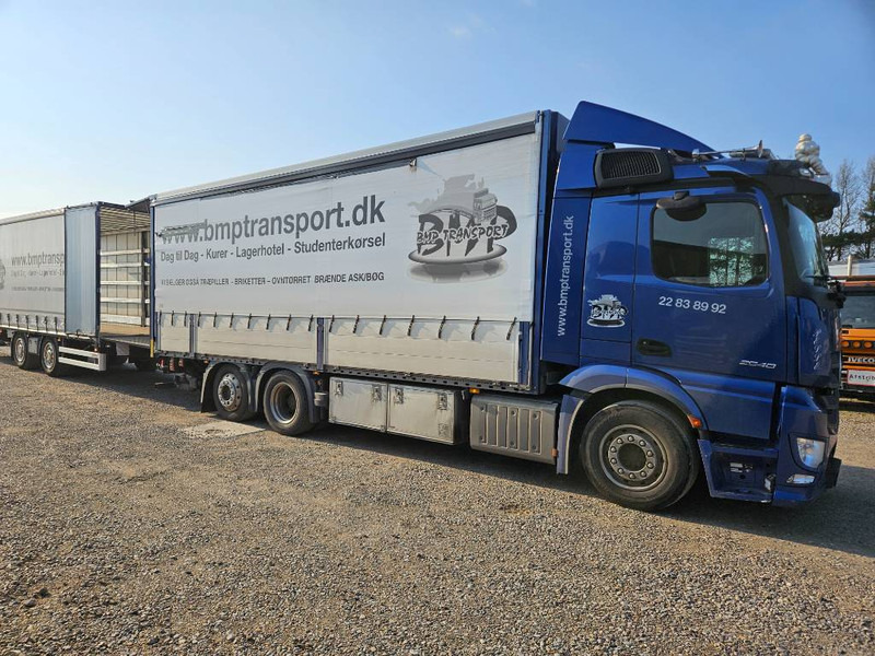 Mercedes-Benz Actros 2540 L // Lift // Kærre // ACC - Тентована вантажівка: фото 1 Mercedes-Benz Actros 2540 L // Lift // Kærre // ACC - Тентована вантажівка: фото 1