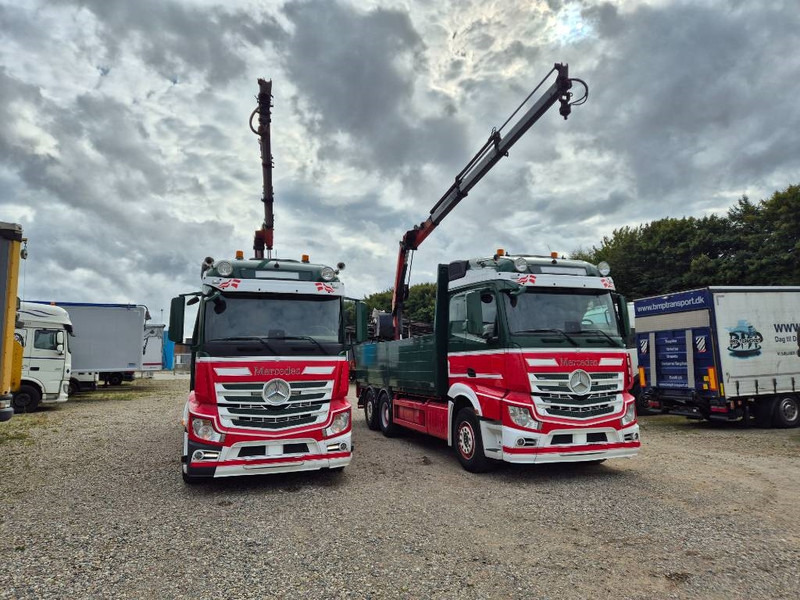 Mercedes-Benz Actros 2551/6x2 // Palfinger 16002 B // 2 x trucks - Вантажівка з маніпулятором: фото 2 Mercedes-Benz Actros 2551/6x2 // Palfinger 16002 B // 2 x trucks - Вантажівка з маніпулятором: фото 2