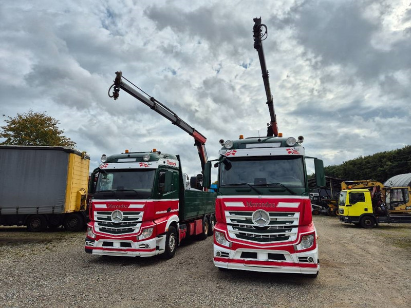 Mercedes-Benz Actros 2551/6x2 // Palfinger 16002 B // 2 x trucks - Вантажівка з маніпулятором: фото 3 Mercedes-Benz Actros 2551/6x2 // Palfinger 16002 B // 2 x trucks - Вантажівка з маніпулятором: фото 3