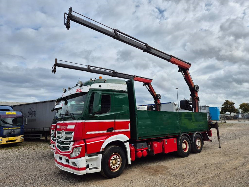Mercedes-Benz Actros 2551/6x2 // Palfinger 16002 B // 2 x trucks - Вантажівка з маніпулятором: фото 5 Mercedes-Benz Actros 2551/6x2 // Palfinger 16002 B // 2 x trucks - Вантажівка з маніпулятором: фото 5