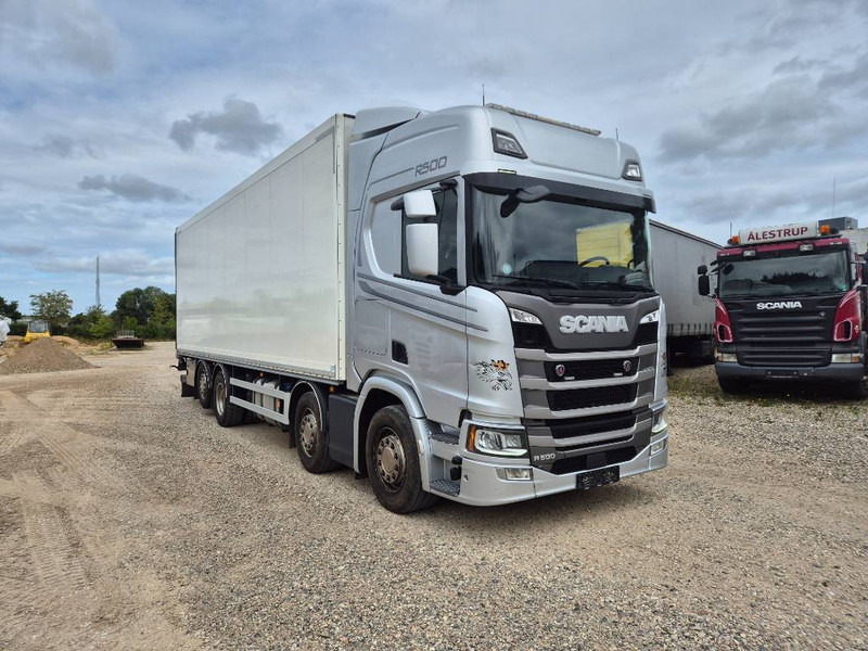 Вантажівка з закритим кузовом Scania R 500 8x2 //Rampe// Underboring: фото 6