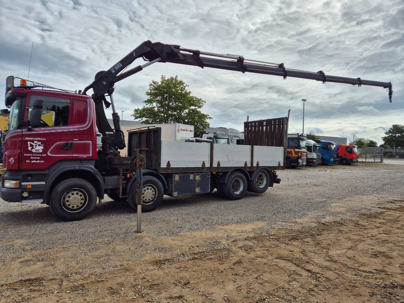 Scania R480 8x2/4 // Hiab 244 EP-5 // Hyd - ramp - Вантажівка з маніпулятором: фото 1 Scania R480 8x2/4 // Hiab 244 EP-5 // Hyd - ramp - Вантажівка з маніпулятором: фото 1