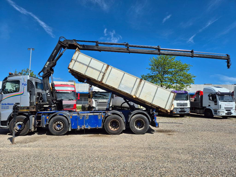 Volvo FH 460 8x2/4 //Hiab 166 E-4// 3 way tip - Вантажівка з маніпулятором: фото 1 Volvo FH 460 8x2/4 //Hiab 166 E-4// 3 way tip - Вантажівка з маніпулятором: фото 1