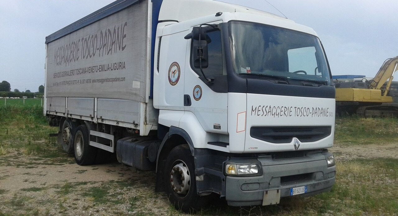 Renault PREMIUM 420 DCI - Тентована вантажівка: фото 1 Renault PREMIUM 420 DCI - Тентована вантажівка: фото 1