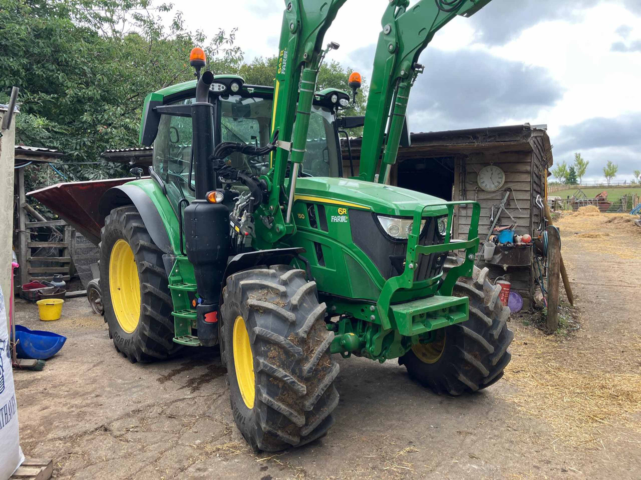 John Deere 6R 150 + 643R Loader - Трактор: фото 5 John Deere 6R 150 + 643R Loader - Трактор: фото 5