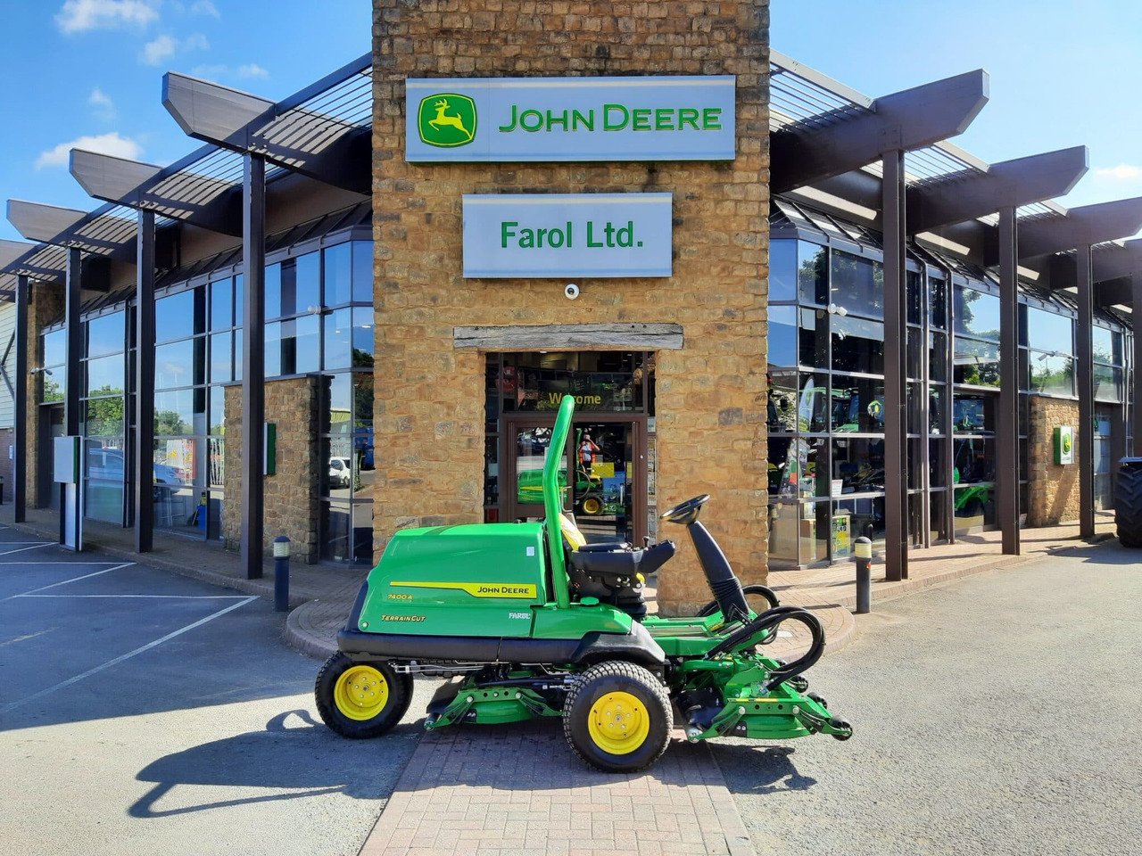 John Deere 7400A utility triple pod rotary mower - Газонокосарка: фото 2 John Deere 7400A utility triple pod rotary mower - Газонокосарка: фото 2