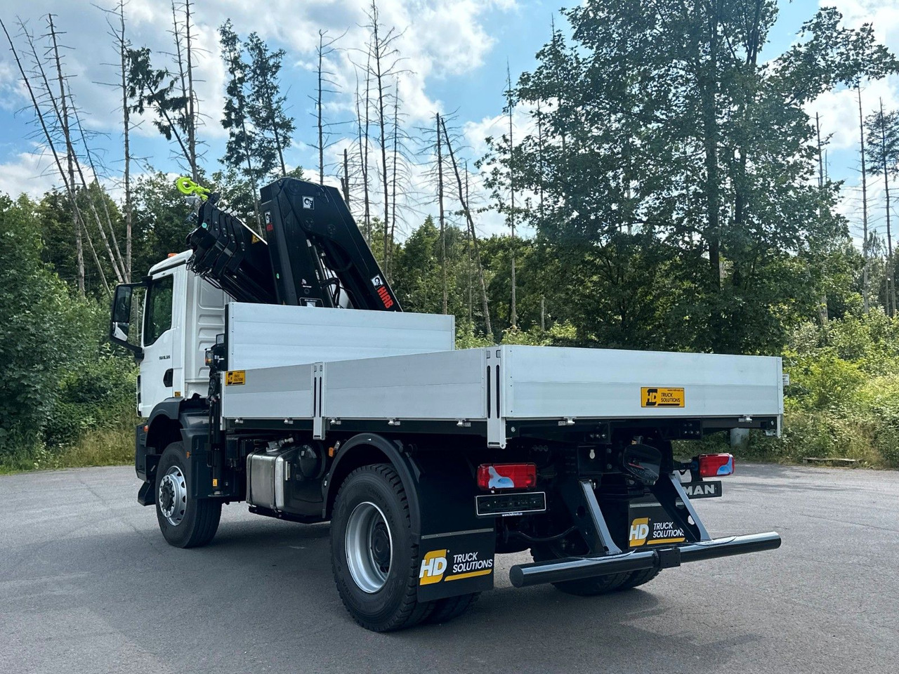 Вантажівка з маніпулятором MAN TGM 18.320 4x4 Euro 6e Pritsche Hiab 228-4 Kran: фото 9