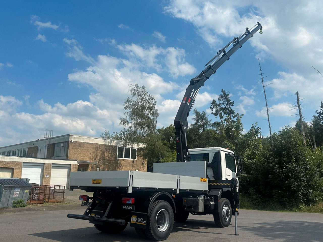 Вантажівка з маніпулятором MAN TGM 18.320 4x4 Euro 6e Pritsche Hiab 228-4 Kran: фото 5