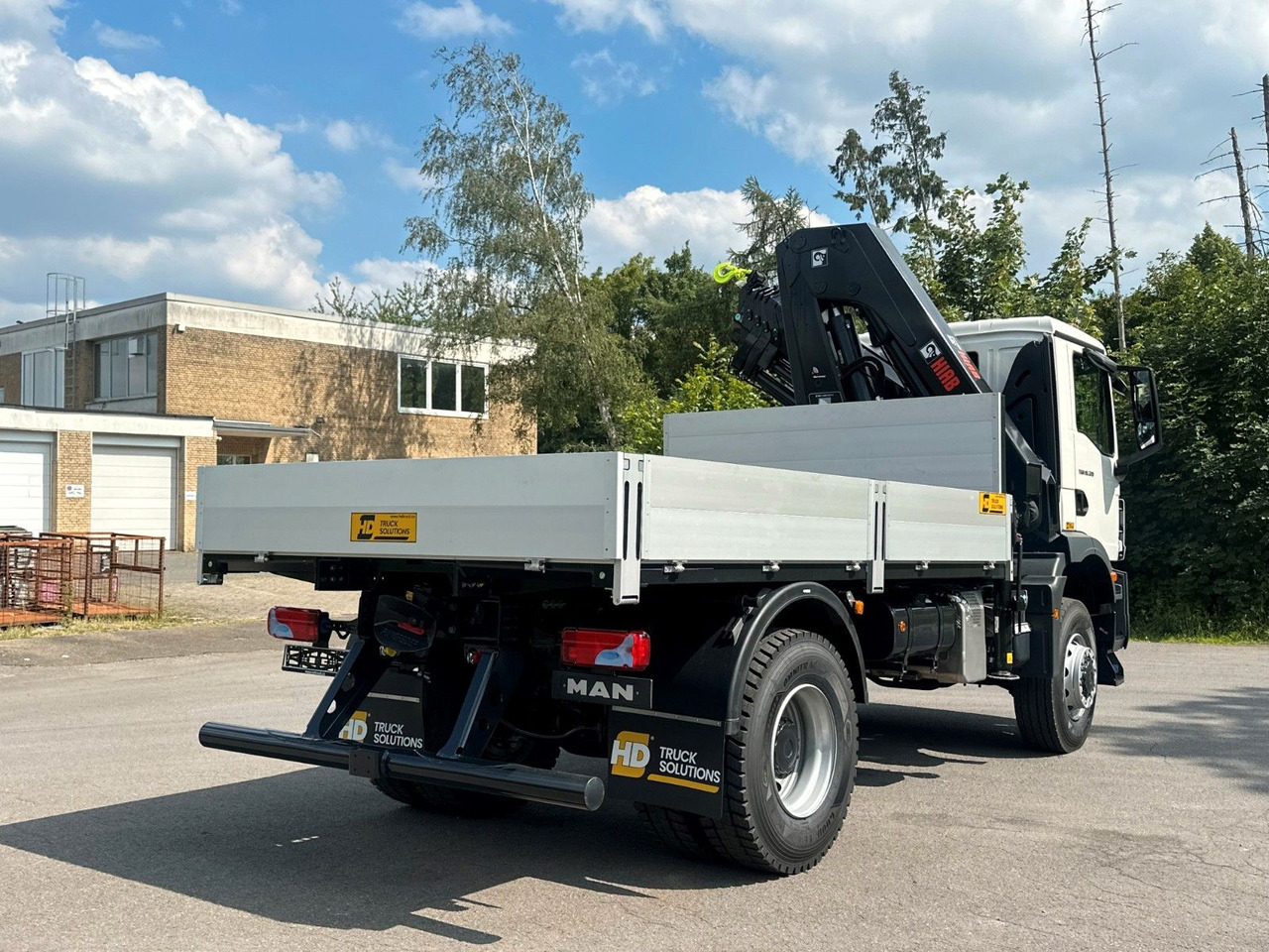 Вантажівка з маніпулятором MAN TGM 18.320 4x4 Euro 6e Pritsche Hiab 228-4 Kran: фото 10