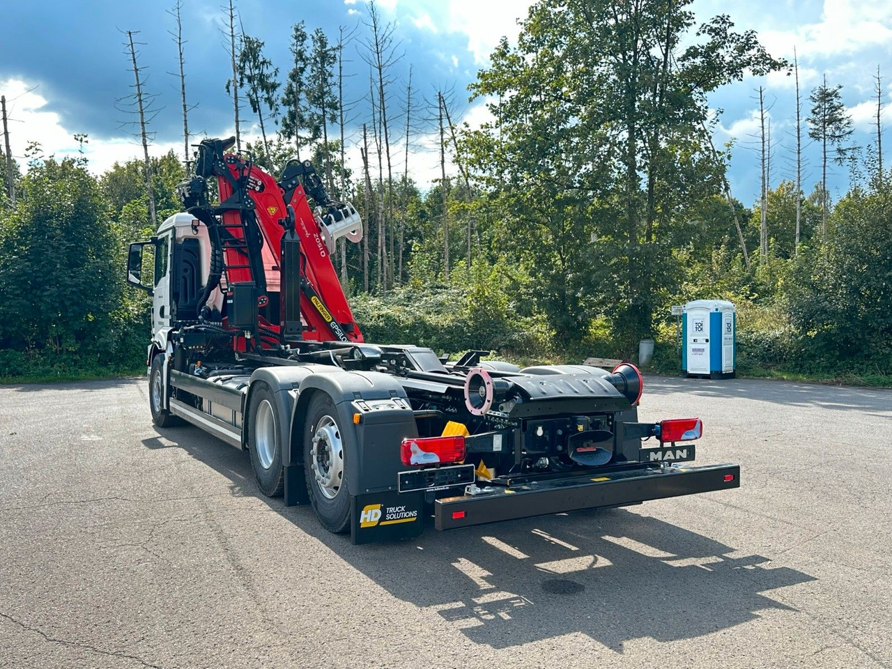 MAN TGS 26.470 6x2 Abrollkipper + Kran EPSILON - Гаковий мультиліфт вантажівка, Вантажівка з маніпулятором: фото 5 MAN TGS 26.470 6x2 Abrollkipper + Kran EPSILON - Гаковий мультиліфт вантажівка, Вантажівка з маніпулятором: фото 5