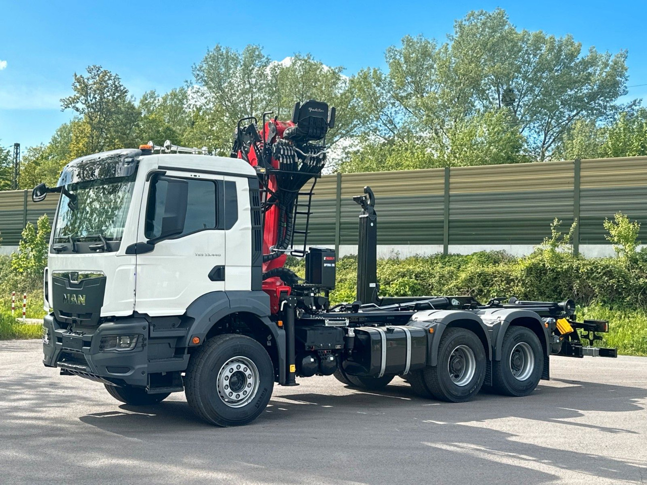 MAN TGS 33.440 6x4 Epsilon 170Z MultiLift 20s56 - Гаковий мультиліфт вантажівка, Вантажівка з маніпулятором: фото 3 MAN TGS 33.440 6x4 Epsilon 170Z MultiLift 20s56 - Гаковий мультиліфт вантажівка, Вантажівка з маніпулятором: фото 3