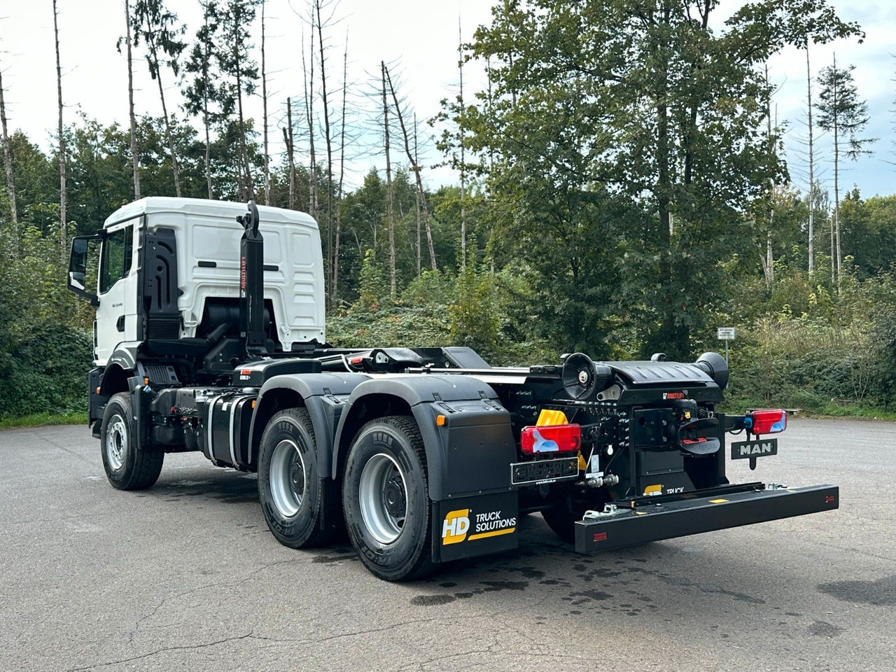 Гаковий мультиліфт вантажівка, Вантажівка з маніпулятором MAN TGS 33.440 6x4 Euro6e MultiLift 21S59: фото 11