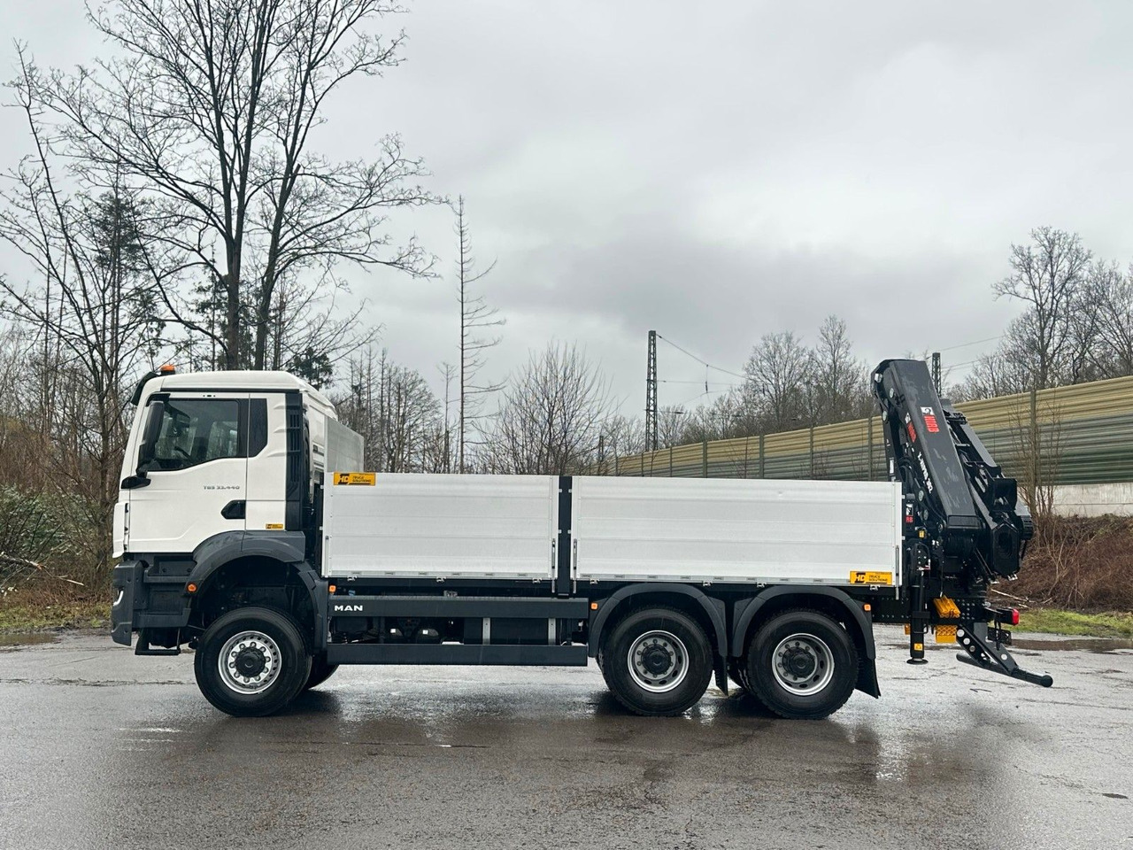 MAN TGS 33.440 6x6 Kran HIAB X-HiPro 302 E 6 - Бортова вантажівка/ Платформа, Вантажівка з маніпулятором: фото 4 MAN TGS 33.440 6x6 Kran HIAB X-HiPro 302 E 6 - Бортова вантажівка/ Платформа, Вантажівка з маніпулятором: фото 4