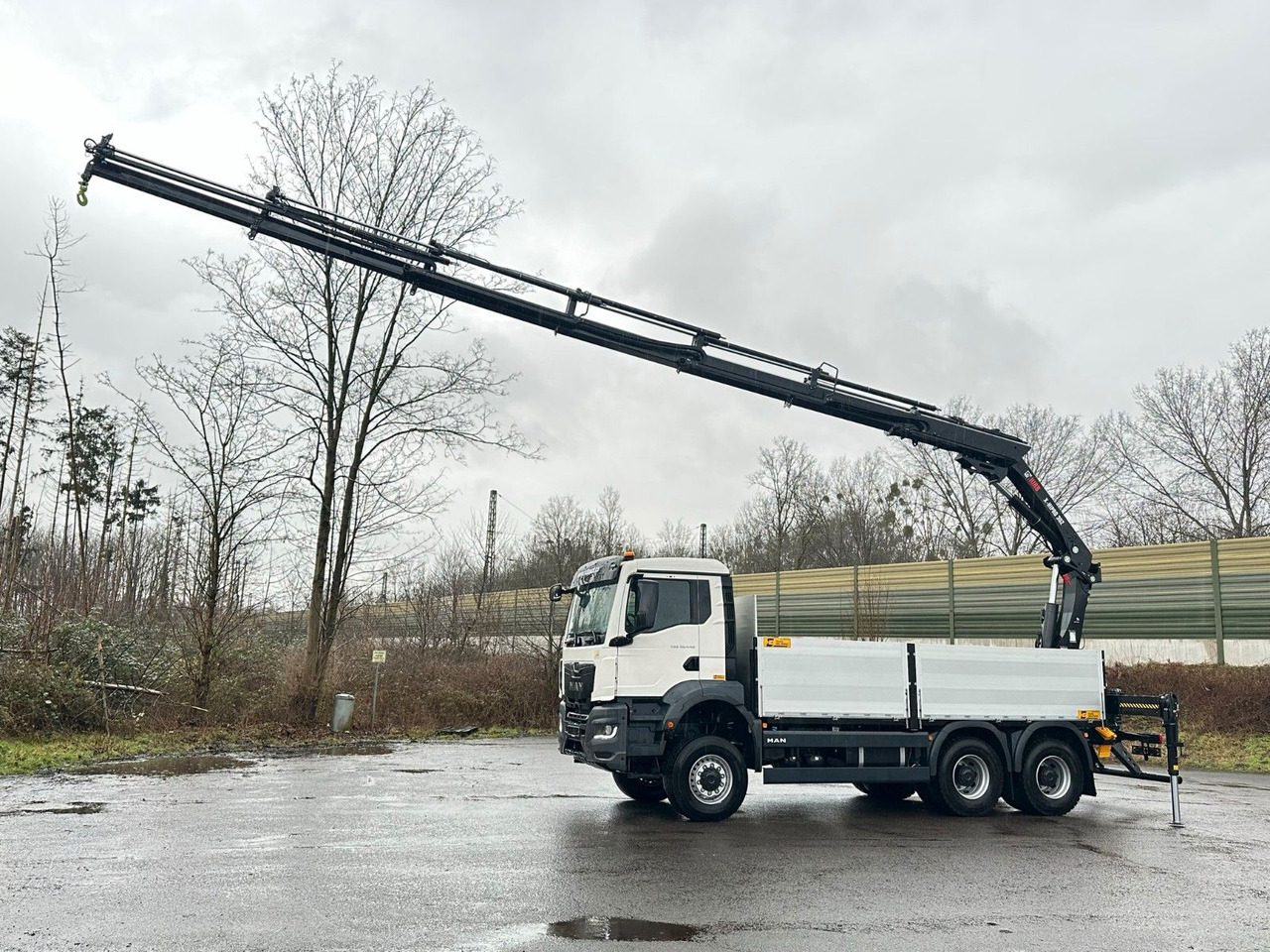 MAN TGS 33.440 6x6 Kran HIAB X-HiPro 302 E 6 - Вантажівка з маніпулятором: фото 1 MAN TGS 33.440 6x6 Kran HIAB X-HiPro 302 E 6 - Вантажівка з маніпулятором: фото 1