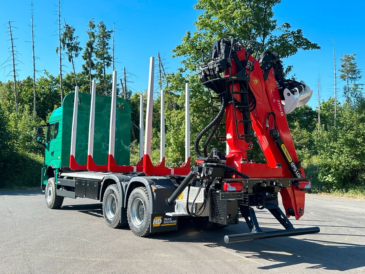 MAN TGS 33.510 6X4 BB Euro6e EPSILON 150Z - Лісовоз, Вантажівка з маніпулятором: фото 4 MAN TGS 33.510 6X4 BB Euro6e EPSILON 150Z - Лісовоз, Вантажівка з маніпулятором: фото 4