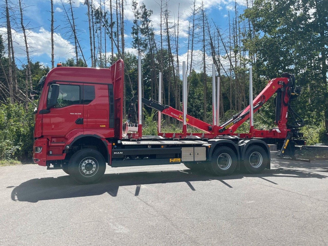 MAN TGS 33.510 6X4 BL Euro6e EPSILON 170Z - Лісовоз, Вантажівка з маніпулятором: фото 5 MAN TGS 33.510 6X4 BL Euro6e EPSILON 170Z - Лісовоз, Вантажівка з маніпулятором: фото 5