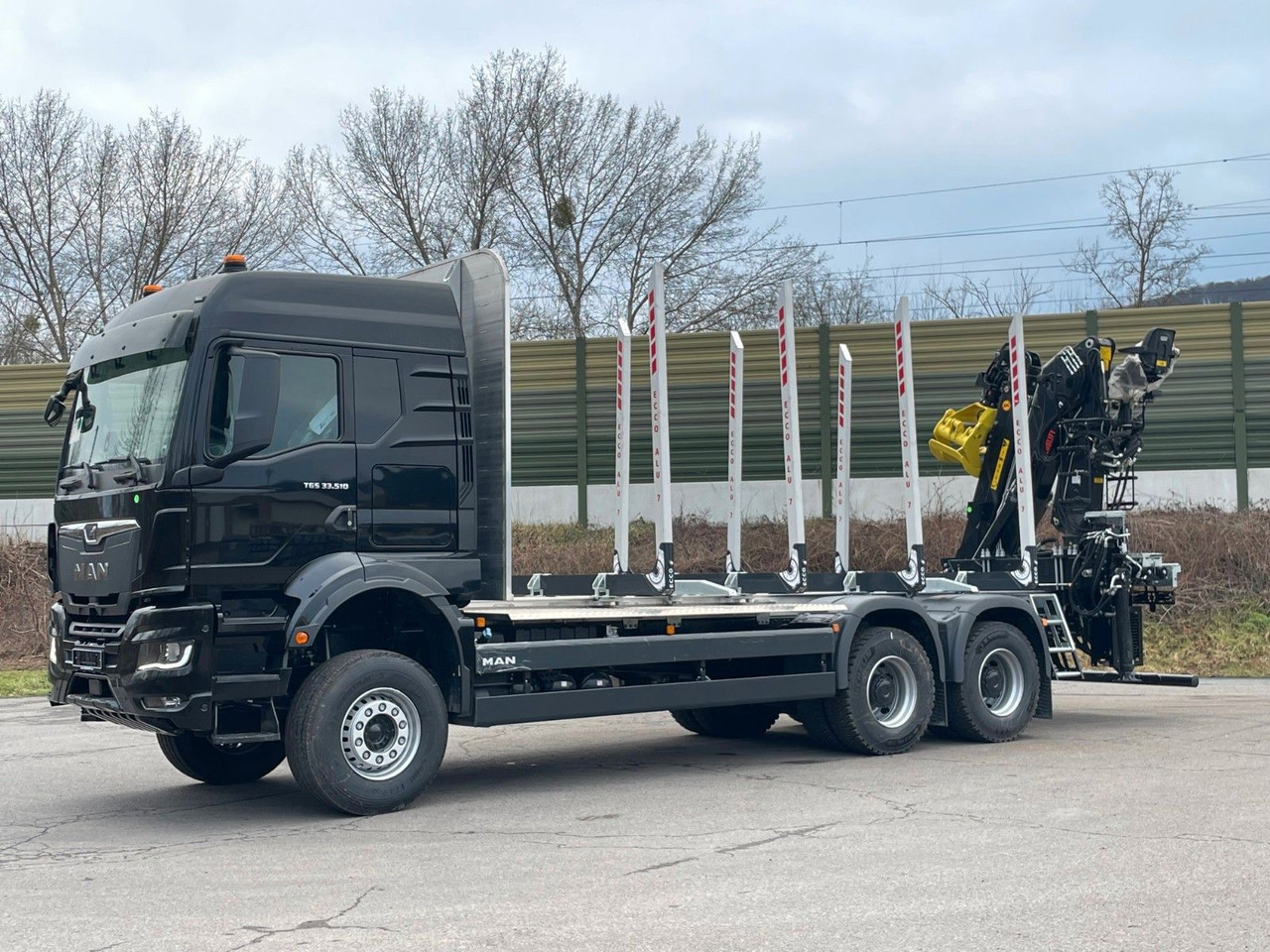 MAN TGS 33.510 6X4 BL Euro6e LogLift 165Z - Лісовоз, Вантажівка з маніпулятором: фото 3 MAN TGS 33.510 6X4 BL Euro6e LogLift 165Z - Лісовоз, Вантажівка з маніпулятором: фото 3