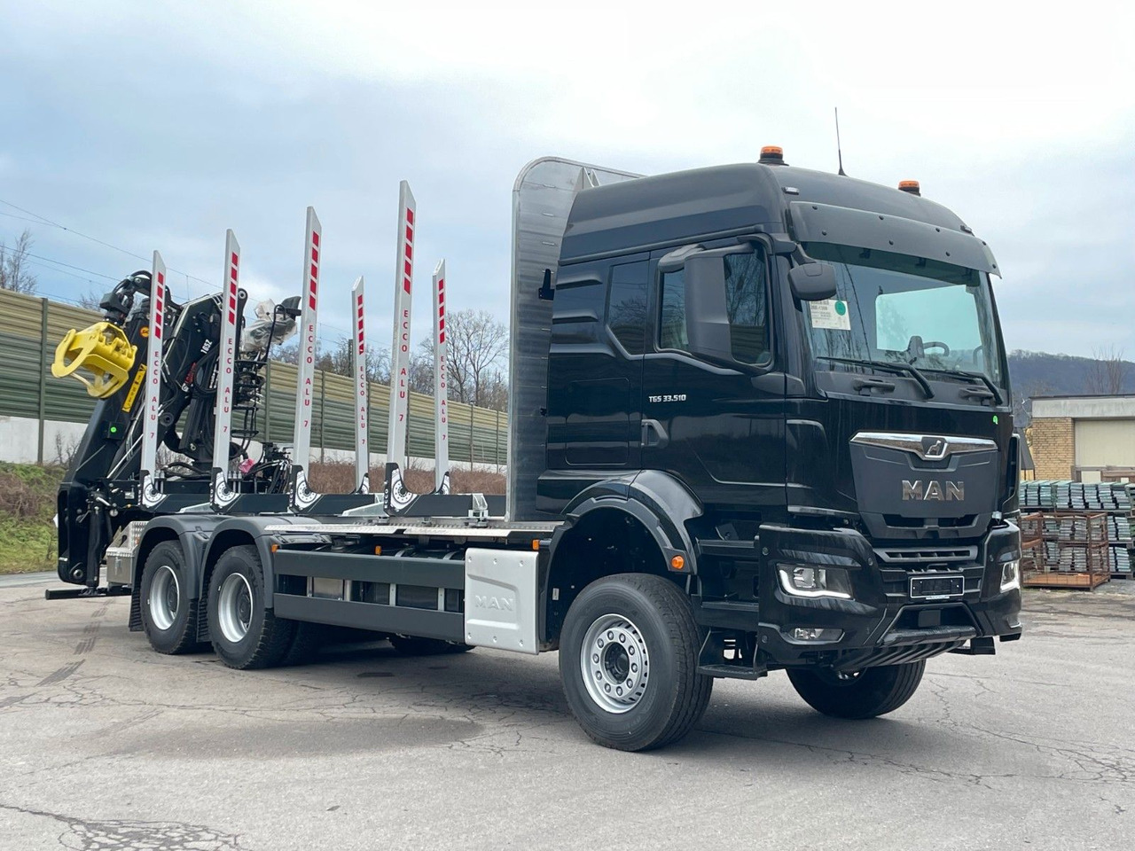 MAN TGS 33.510 6X4 BL Euro6e LogLift 165Z - Лісовоз, Вантажівка з маніпулятором: фото 1 MAN TGS 33.510 6X4 BL Euro6e LogLift 165Z - Лісовоз, Вантажівка з маніпулятором: фото 1