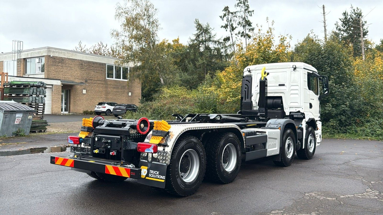 MAN TGS 35.480 8x4 Euro6e Hiab MultLift Abrollkipper - Гаковий мультиліфт вантажівка, Вантажівка з маніпулятором: фото 5 MAN TGS 35.480 8x4 Euro6e Hiab MultLift Abrollkipper - Гаковий мультиліфт вантажівка, Вантажівка з маніпулятором: фото 5
