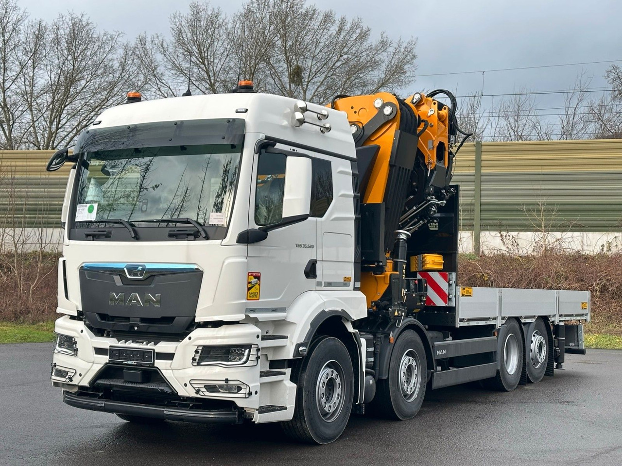MAN TGS 35.520 8X2 Hiab EFFER 955-8s +Jib 6s - Вантажівка з маніпулятором: фото 2 MAN TGS 35.520 8X2 Hiab EFFER 955-8s +Jib 6s - Вантажівка з маніпулятором: фото 2