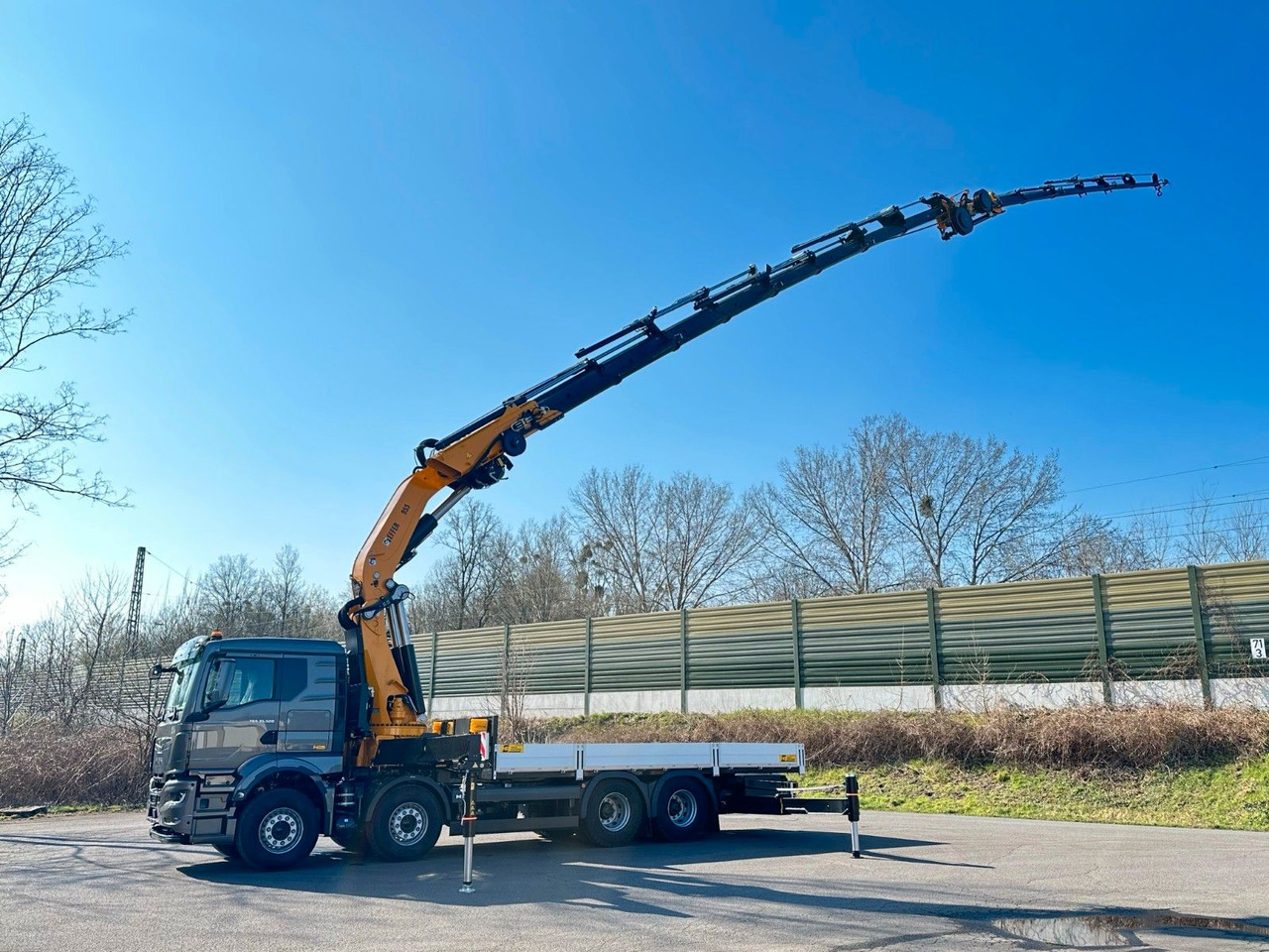MAN TGS 35.520 8X4 TG 3 EFFER 955-8s +Jib 6sAUTOKRAN - Вантажівка з маніпулятором: фото 3 MAN TGS 35.520 8X4 TG 3 EFFER 955-8s +Jib 6sAUTOKRAN - Вантажівка з маніпулятором: фото 3