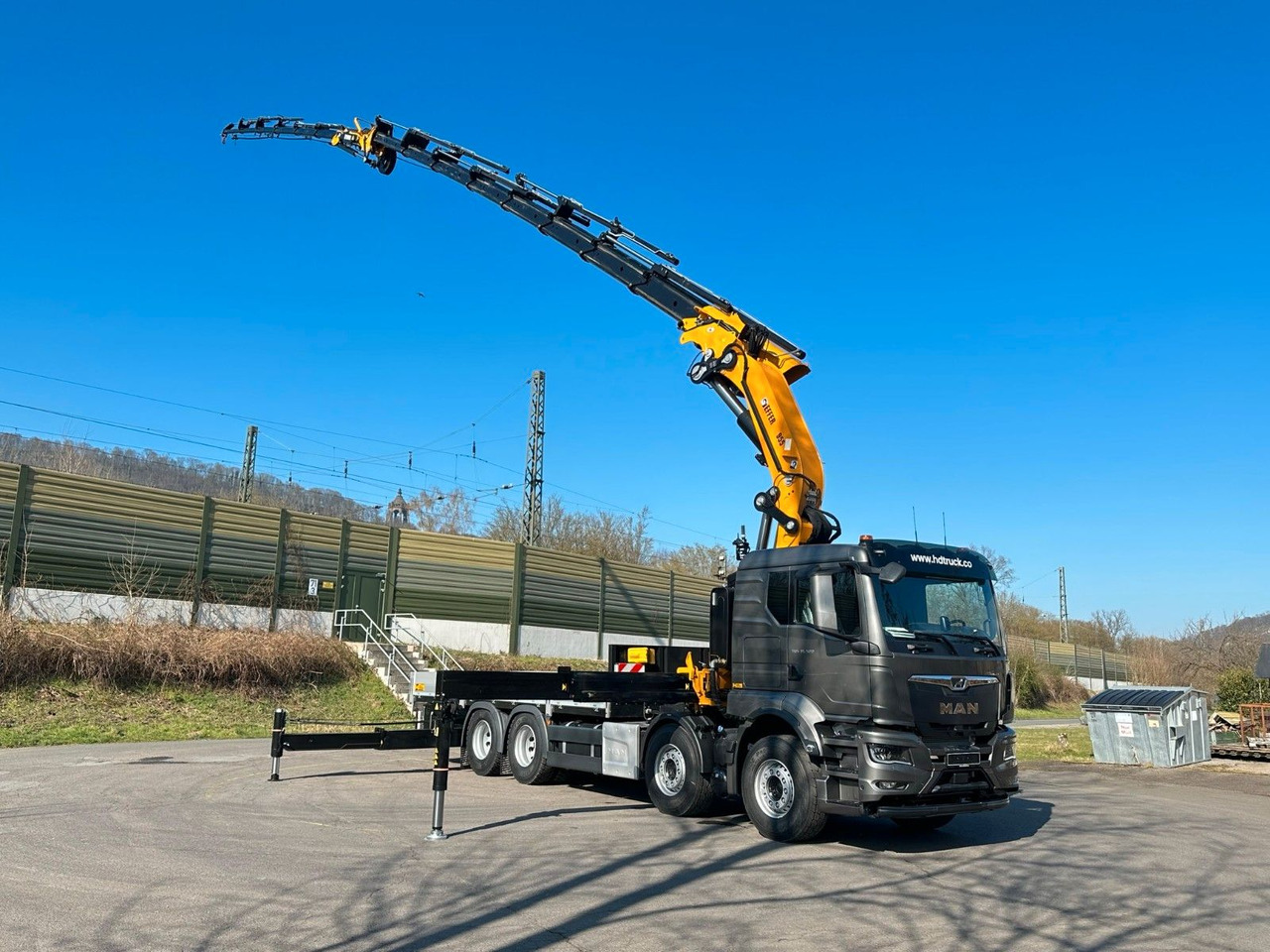 MAN TGS 35.520 8X4 TG 3 EFFER 955-8s +Jib 6sAUTOKRAN - Вантажівка з маніпулятором: фото 2 MAN TGS 35.520 8X4 TG 3 EFFER 955-8s +Jib 6sAUTOKRAN - Вантажівка з маніпулятором: фото 2
