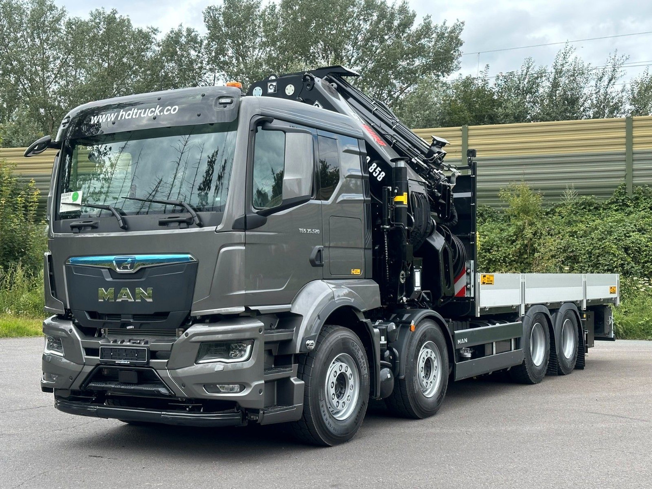 MAN TGS 35.520 8x4 BL HIAB X-HiPro858E-8 & Jib150x-6 - Вантажівка з маніпулятором: фото 3 MAN TGS 35.520 8x4 BL HIAB X-HiPro858E-8 & Jib150x-6 - Вантажівка з маніпулятором: фото 3