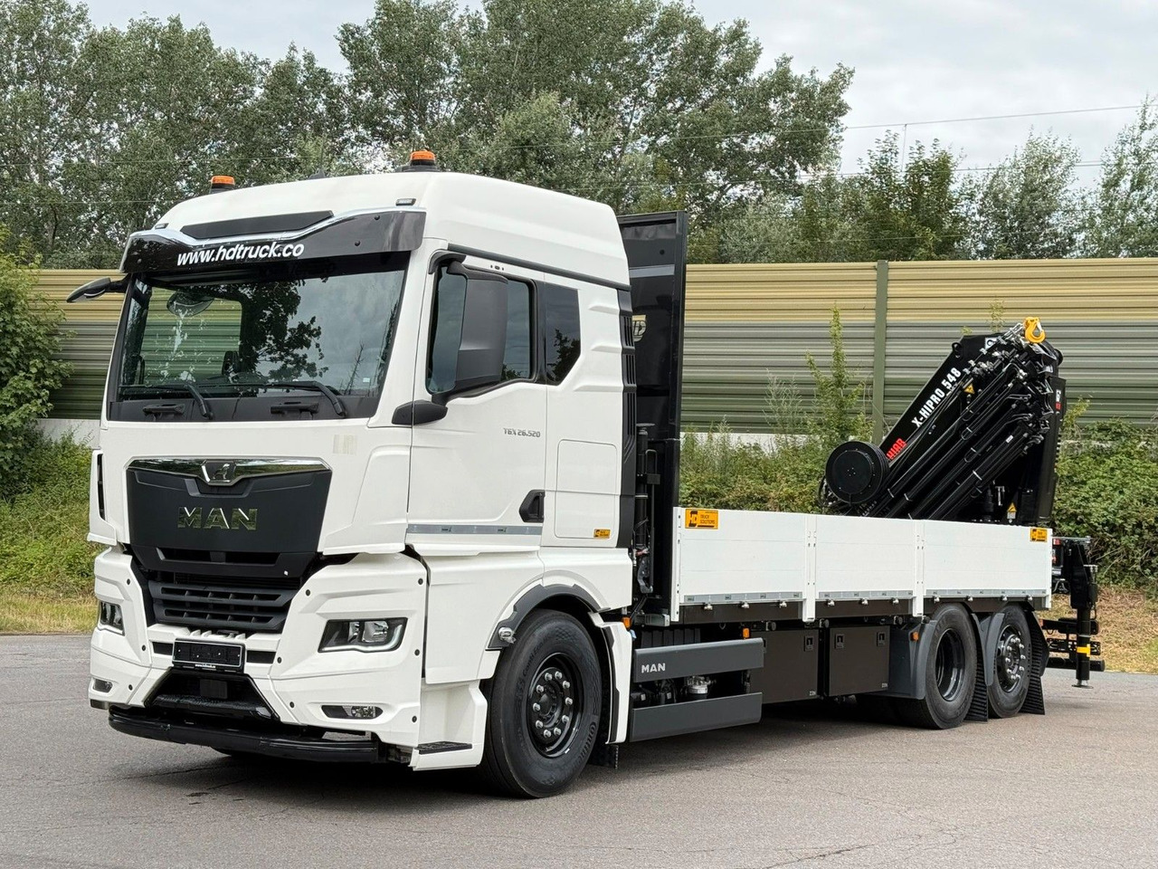 MAN TGX 26.520 TG3 Retarder / 6X2 Hiab 548 E 8 - Вантажівка з маніпулятором: фото 3 MAN TGX 26.520 TG3 Retarder / 6X2 Hiab 548 E 8 - Вантажівка з маніпулятором: фото 3
