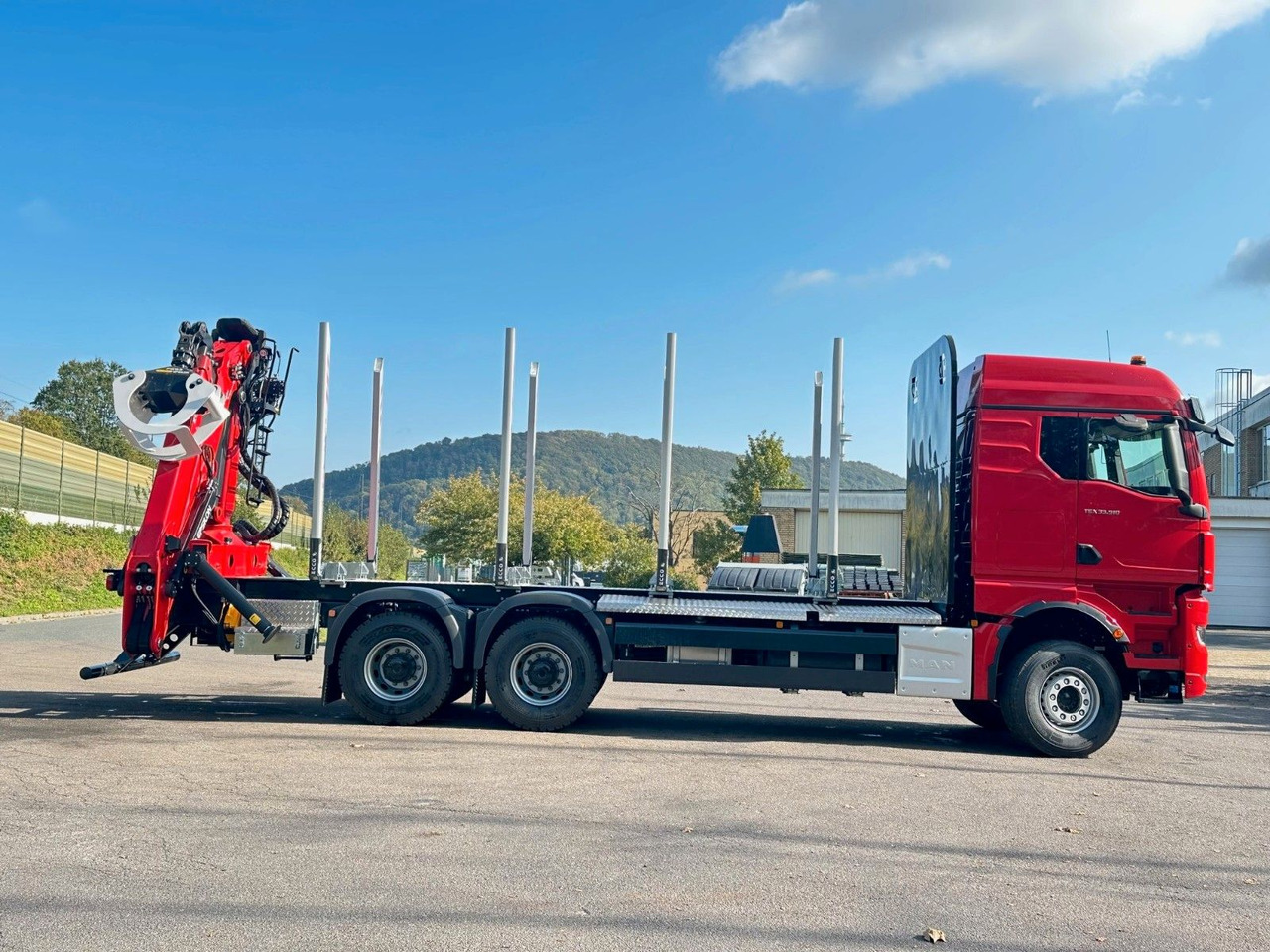 Лісовоз, Вантажівка з маніпулятором MAN TGX 33.510 6X4 BL Euro6e  EPSILON 150 Z: фото 10