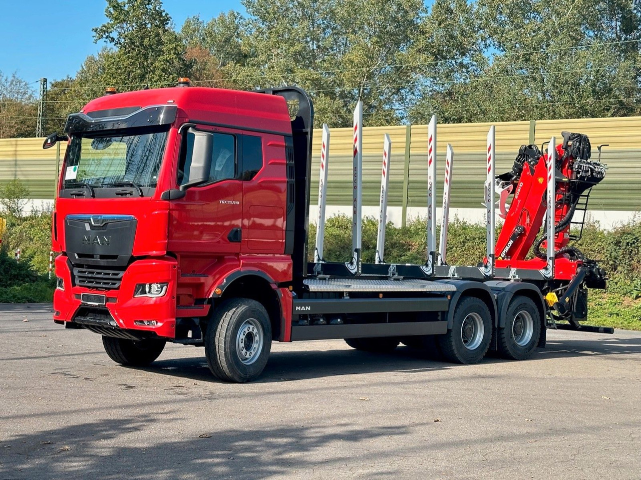 MAN TGX 33.510 6X4 BL Euro6e EPSILON 150 Z - Лісовоз, Вантажівка з маніпулятором: фото 3 MAN TGX 33.510 6X4 BL Euro6e EPSILON 150 Z - Лісовоз, Вантажівка з маніпулятором: фото 3