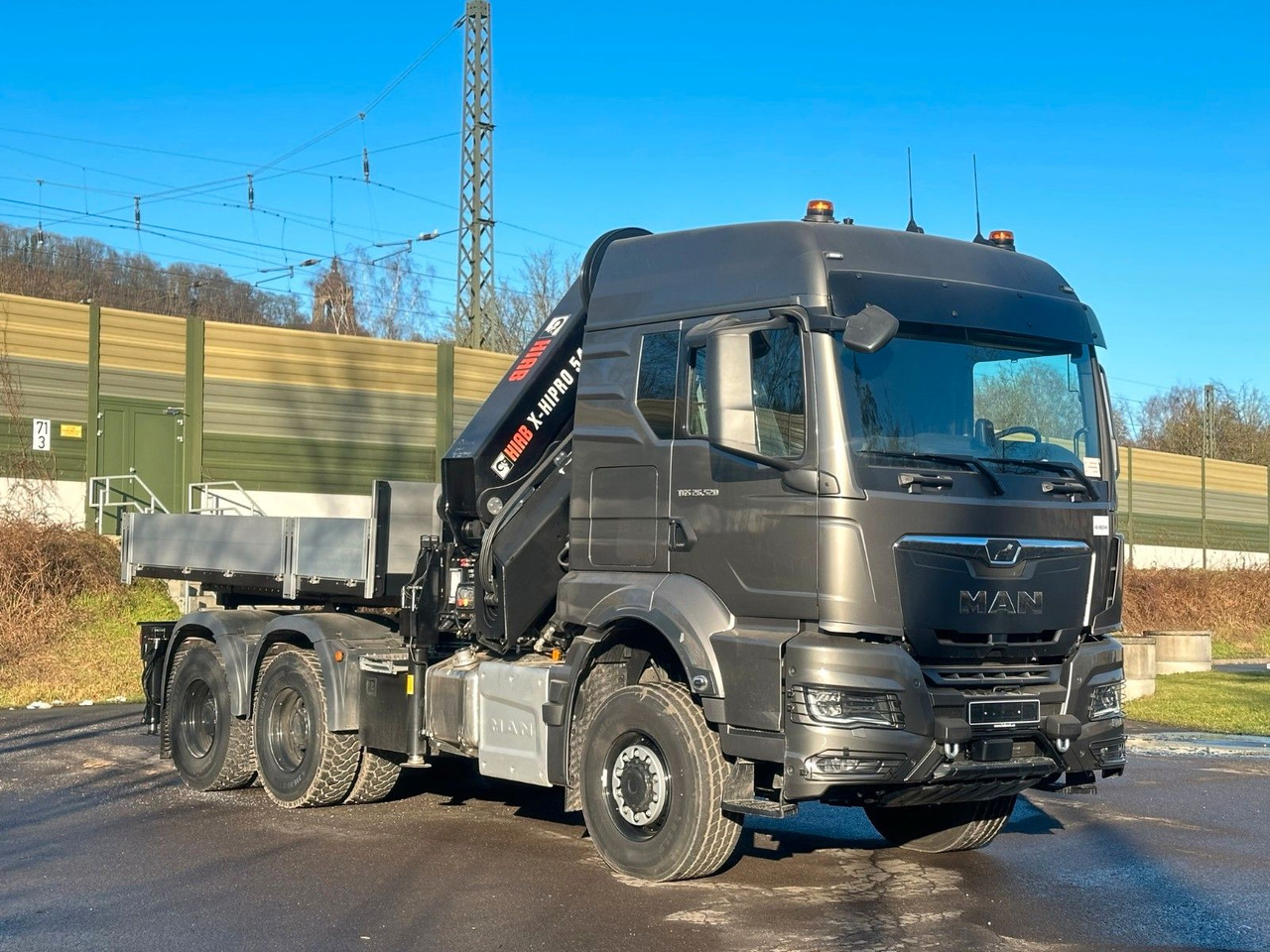 Тягач MAN TGS 26.520 6x6  Kran HIAB X-HIPRO 548E-8: фото 10