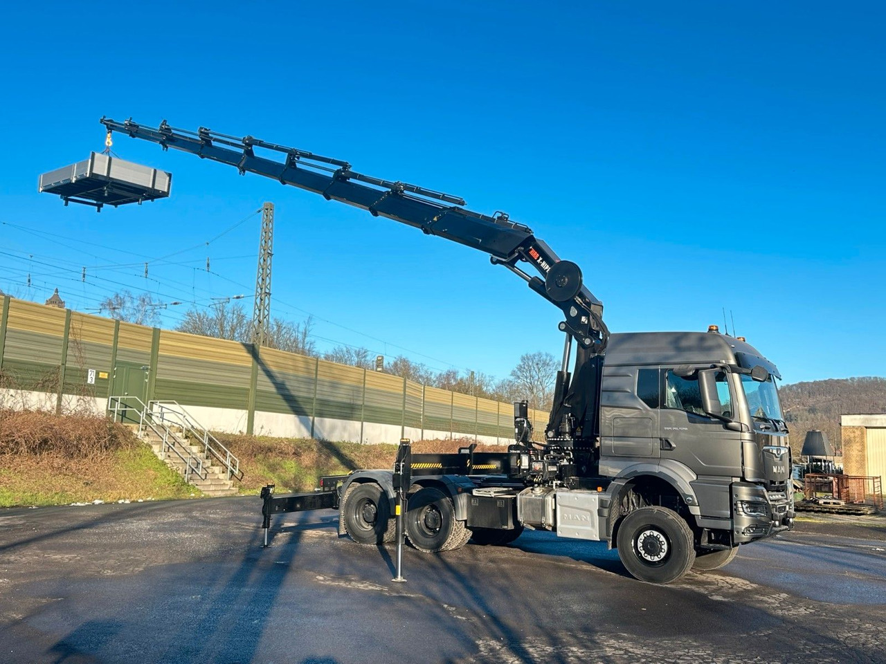 Тягач MAN TGS 26.520 6x6  Kran HIAB X-HIPRO 548E-8: фото 16