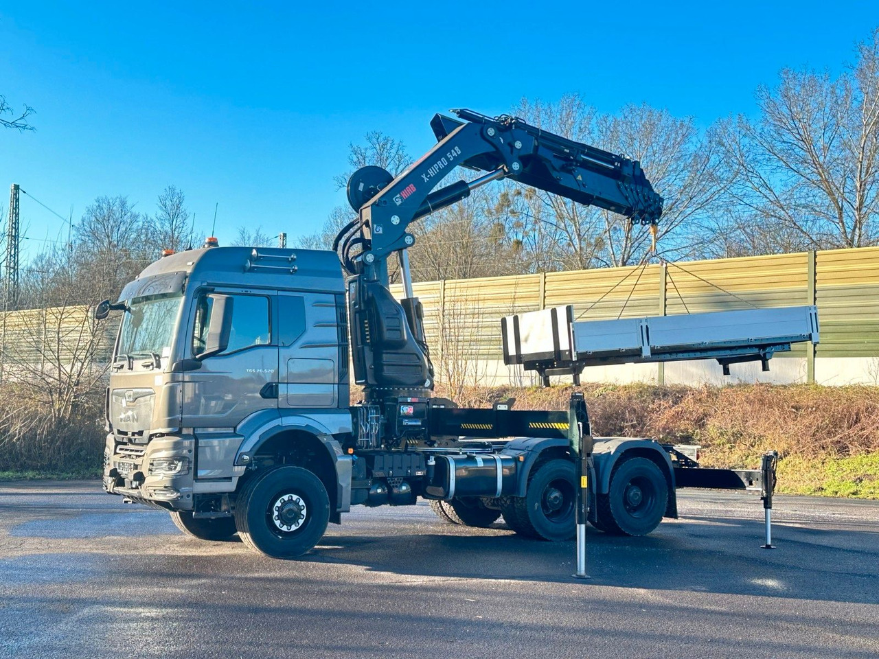 Тягач MAN TGS 26.520 6x6  Kran HIAB X-HIPRO 548E-8: фото 12