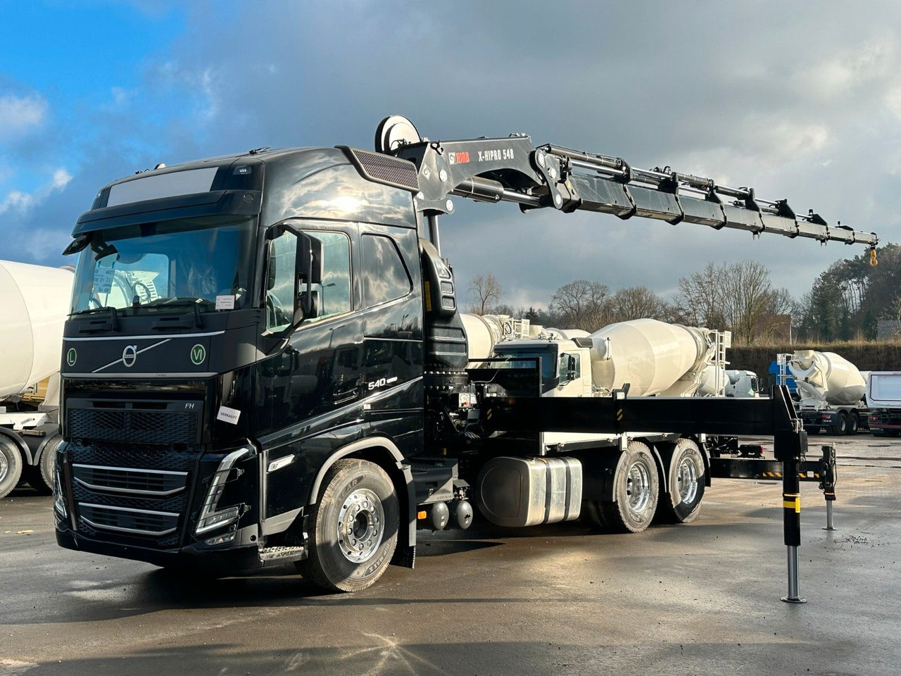 Volvo FH 540 6x4 Euro6e HIAB X-HIPRO 548 E 8 - Бортова вантажівка/ Платформа, Вантажівка з маніпулятором: фото 1 Volvo FH 540 6x4 Euro6e HIAB X-HIPRO 548 E 8 - Бортова вантажівка/ Платформа, Вантажівка з маніпулятором: фото 1