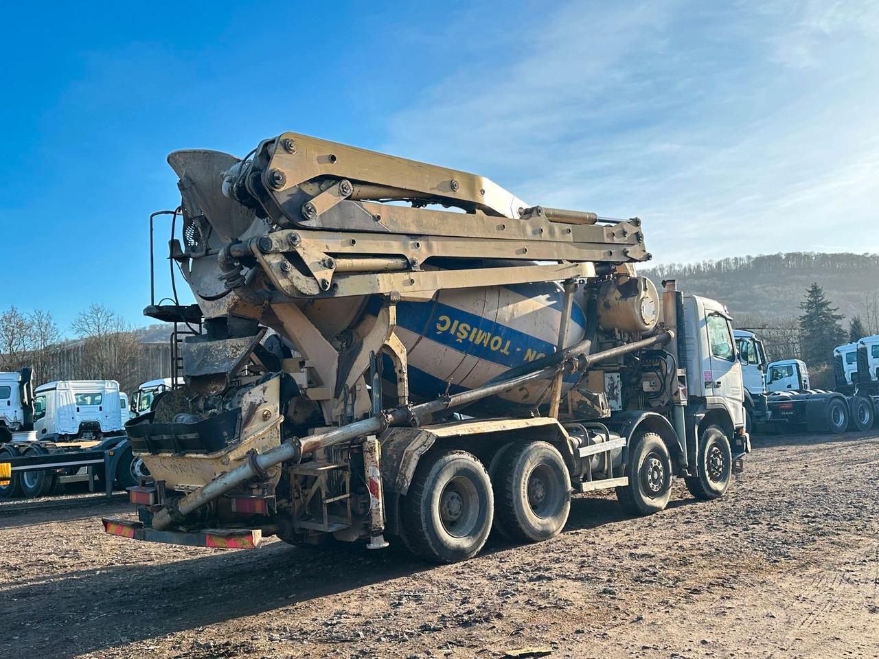 Volvo FM380 8X4 CIFA 28m Fahrmischer Pumpe - Автобетононасос: фото 4 Volvo FM380 8X4 CIFA 28m Fahrmischer Pumpe - Автобетононасос: фото 4