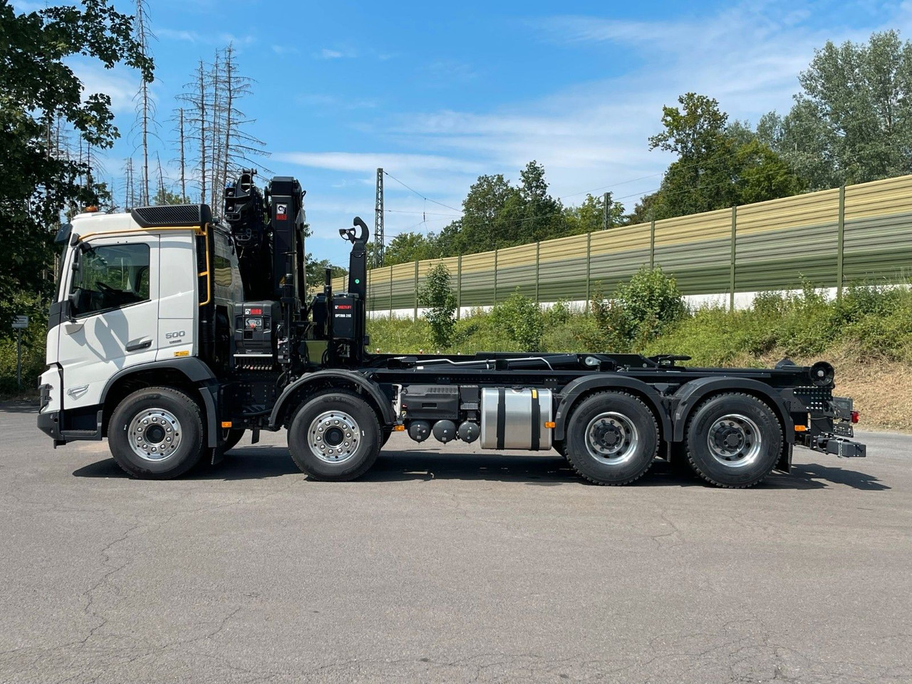 Volvo FMX 500 8x4 Abrollkipper + Kran Hiab 228-6 - Гаковий мультиліфт вантажівка, Вантажівка з маніпулятором: фото 4 Volvo FMX 500 8x4 Abrollkipper + Kran Hiab 228-6 - Гаковий мультиліфт вантажівка, Вантажівка з маніпулятором: фото 4
