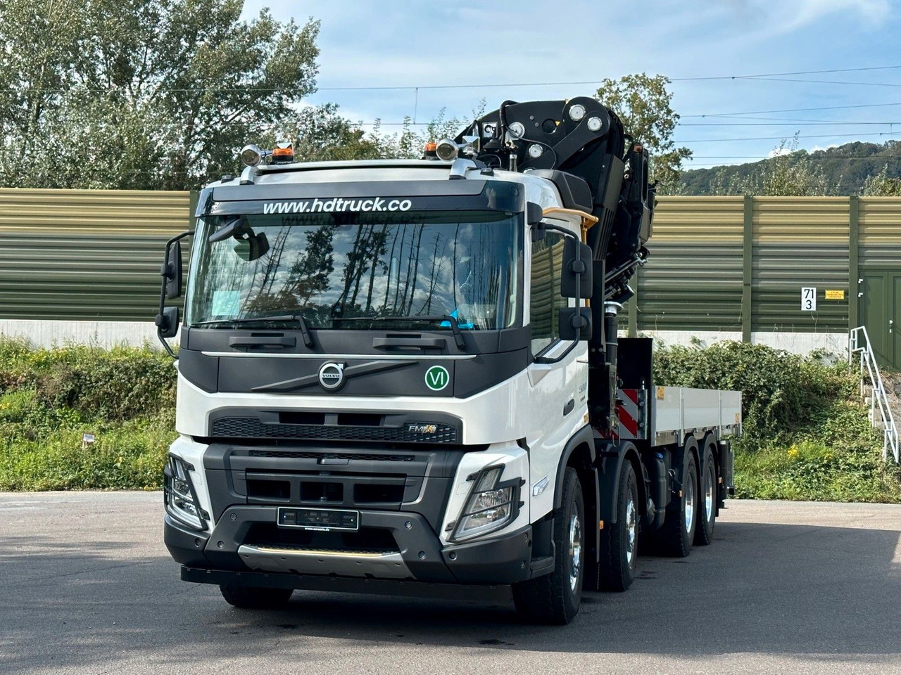 Volvo FMX 500 8x4 EFFER 955-8s + Jib 6s - Вантажівка з маніпулятором: фото 2 Volvo FMX 500 8x4 EFFER 955-8s + Jib 6s - Вантажівка з маніпулятором: фото 2