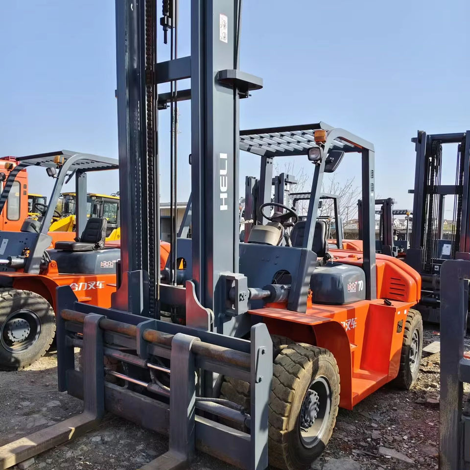 Used Heli 7-Ton Forklift with 4.5m Mast Height - Навантажувач вилковий: фото 1 Used Heli 7-Ton Forklift with 4.5m Mast Height - Навантажувач вилковий: фото 1