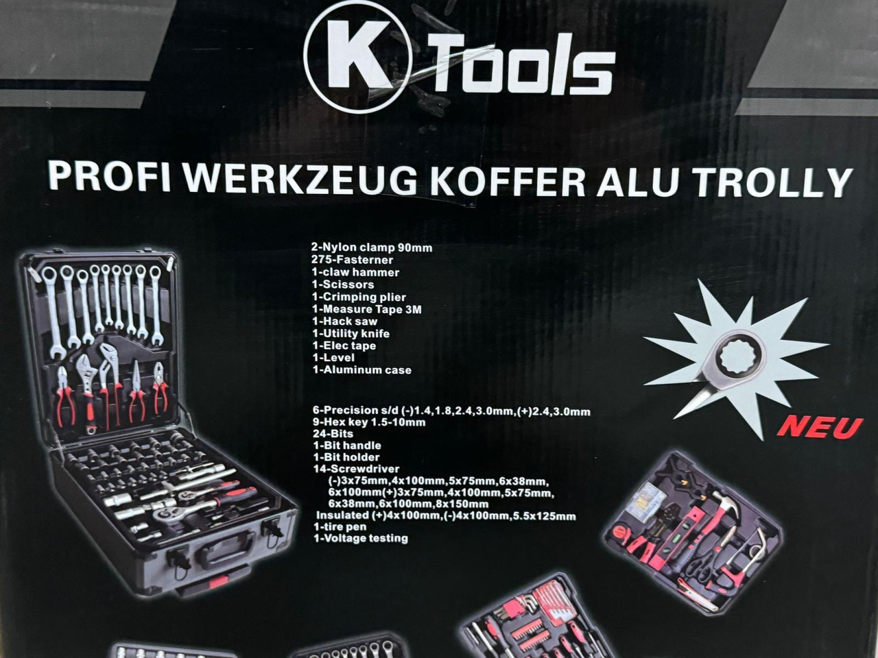 KTools gereedschapskoffer 399PCS - Обладнання для гаражів/ Майстерень: фото 5 KTools gereedschapskoffer 399PCS - Обладнання для гаражів/ Майстерень: фото 5