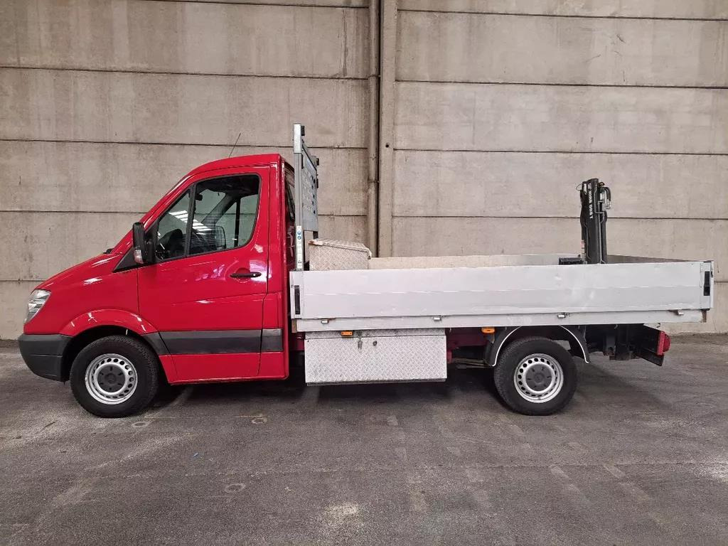 Mercedes-Benz Sprinter 313 CDI 2.2 AUT Open laadbak met Hiab 008T kraan 9-VJT-34 - Легка бортова вантажівка: фото 3 Mercedes-Benz Sprinter 313 CDI 2.2 AUT Open laadbak met Hiab 008T kraan 9-VJT-34 - Легка бортова вантажівка: фото 3