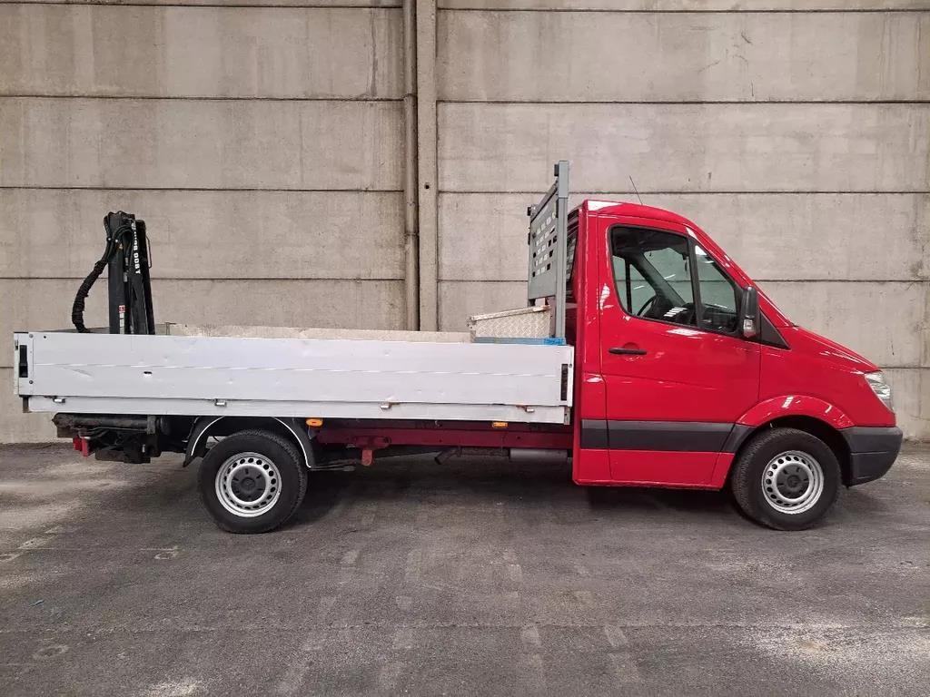 Mercedes-Benz Sprinter 313 CDI 2.2 AUT Open laadbak met Hiab 008T kraan 9-VJT-34 - Легка бортова вантажівка: фото 4 Mercedes-Benz Sprinter 313 CDI 2.2 AUT Open laadbak met Hiab 008T kraan 9-VJT-34 - Легка бортова вантажівка: фото 4