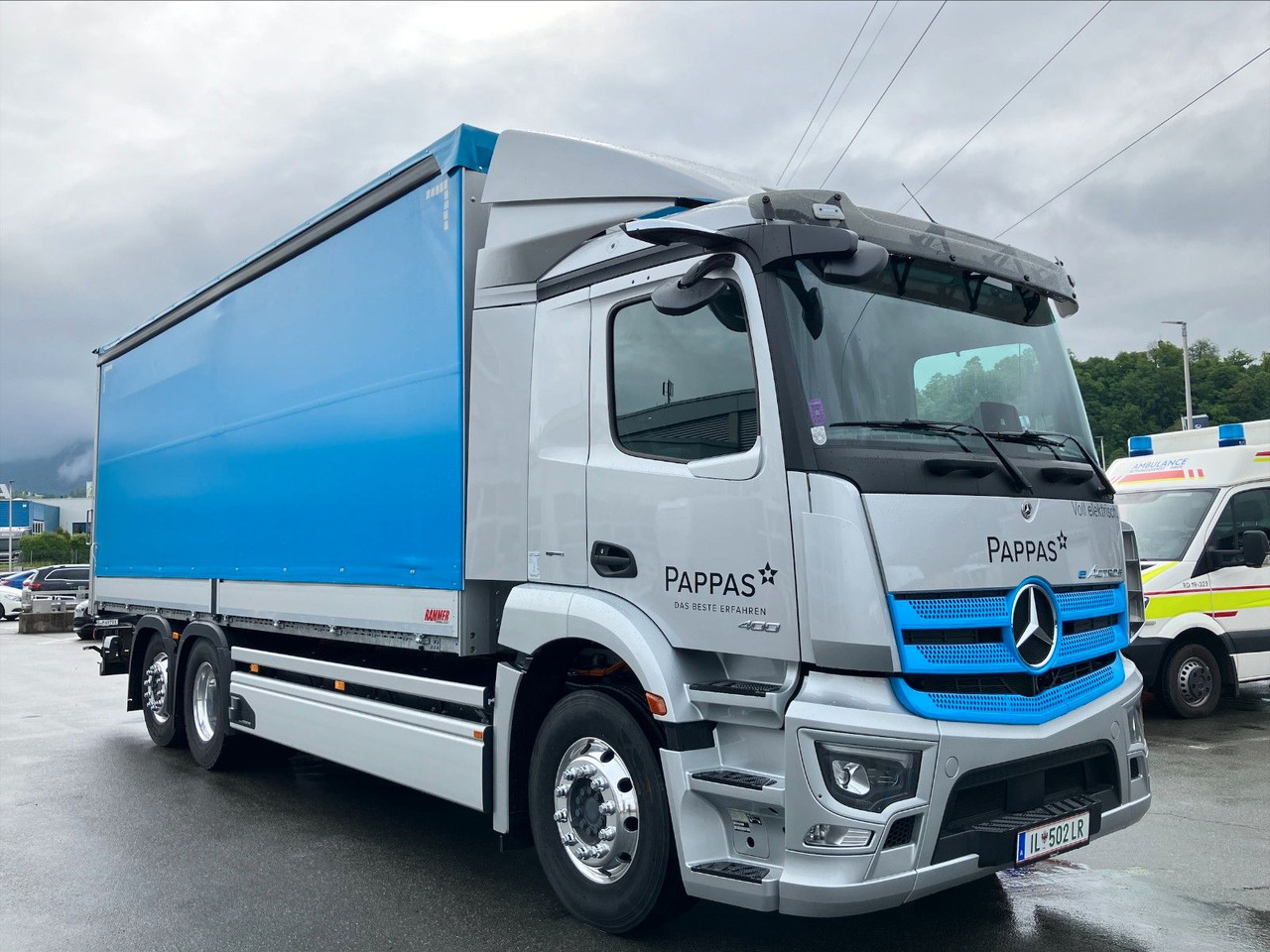 Mercedes-Benz eActros 400L 6x2 - Тентована вантажівка, Електровантажівкa: фото 4 Mercedes-Benz eActros 400L 6x2 - Тентована вантажівка, Електровантажівкa: фото 4