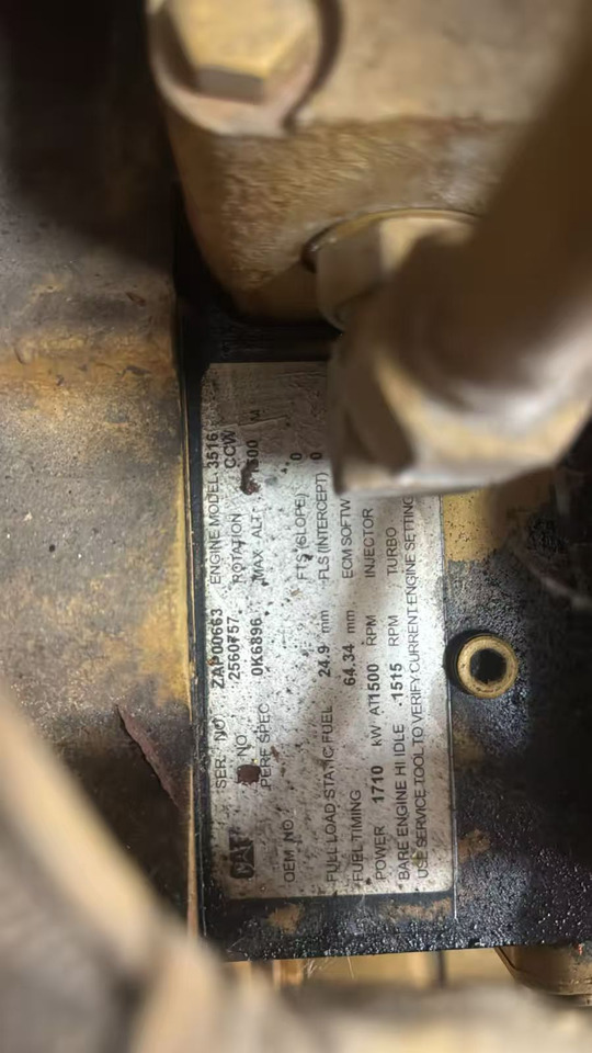 Catpillar 3516B - Інструмент/ Обладнання: фото 4 Catpillar 3516B - Інструмент/ Обладнання: фото 4