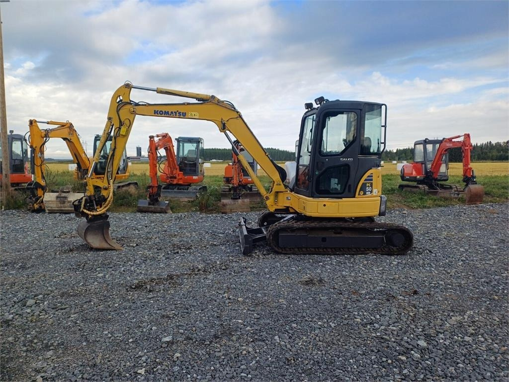 Komatsu pc50mr-2 Engcon pyörittäjällä - Міні-екскаватор: фото 2 Komatsu pc50mr-2 Engcon pyörittäjällä - Міні-екскаватор: фото 2