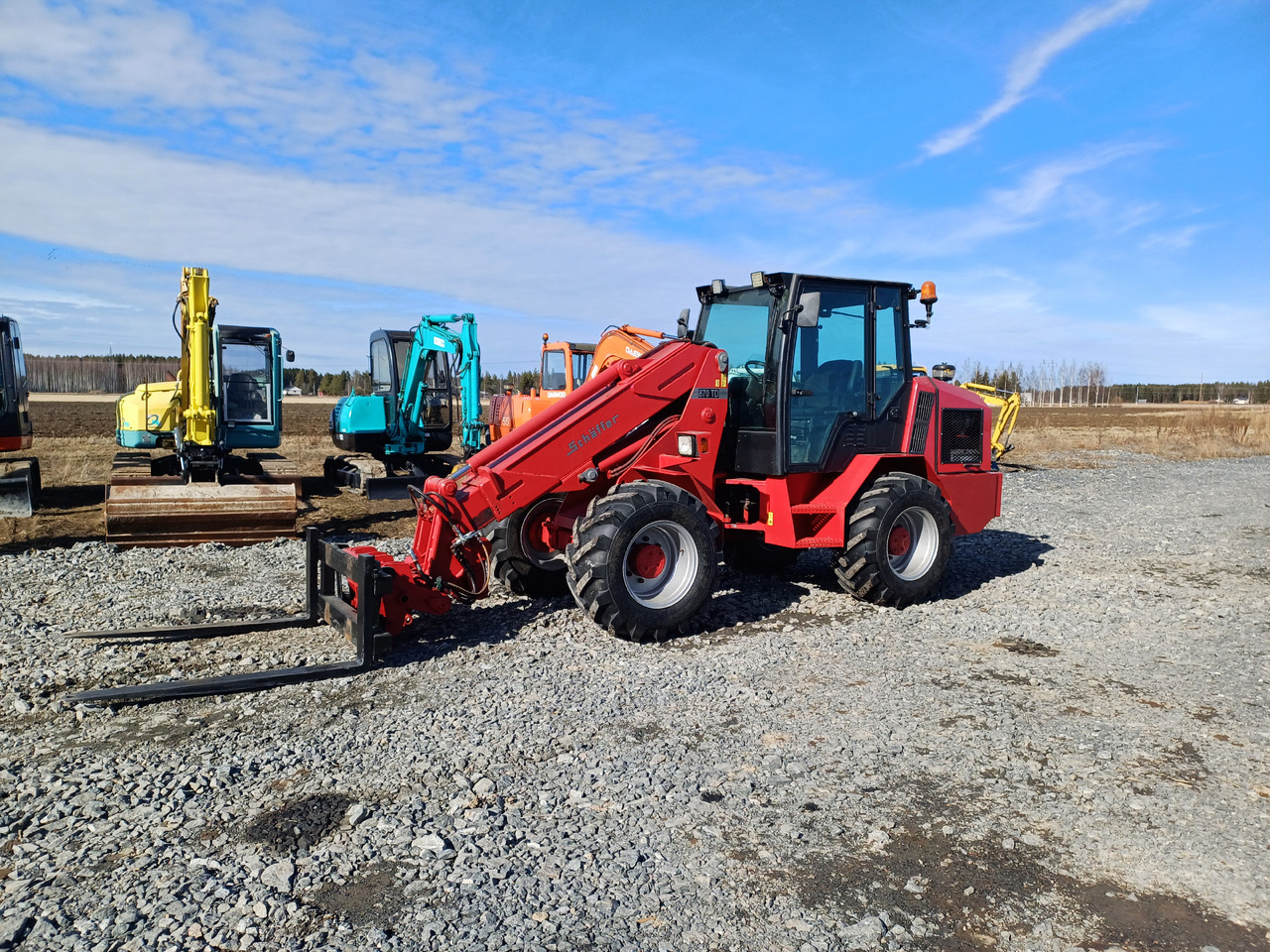 Schäffer 870TD Teleskooppi puomilla - Колісний навантажувач: фото 1 Schäffer 870TD Teleskooppi puomilla - Колісний навантажувач: фото 1