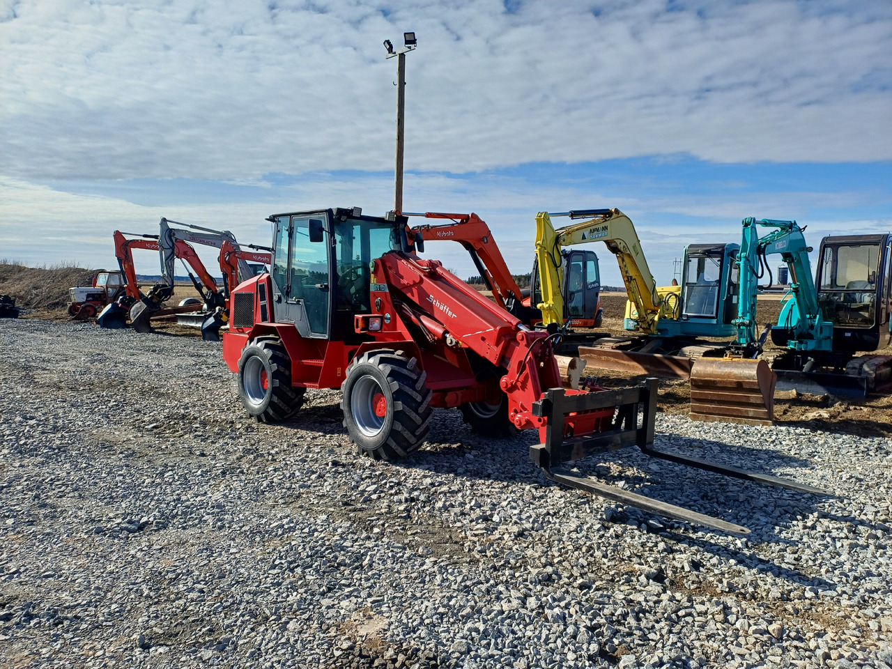 Schäffer 870TD Teleskooppi puomilla - Колісний навантажувач: фото 5 Schäffer 870TD Teleskooppi puomilla - Колісний навантажувач: фото 5